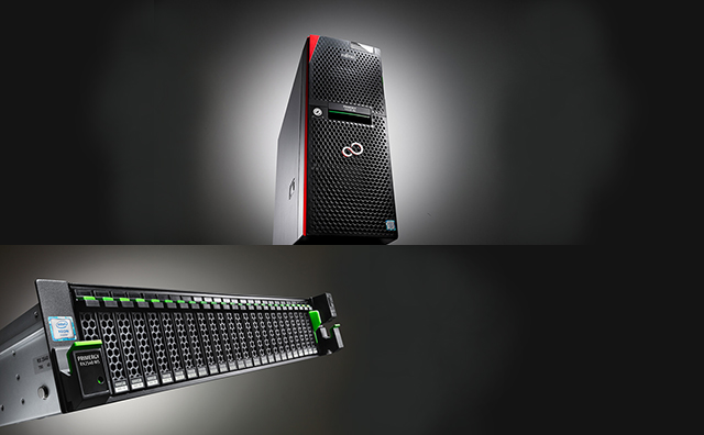 Fujitsu 2-node Microsoft HCI bundles