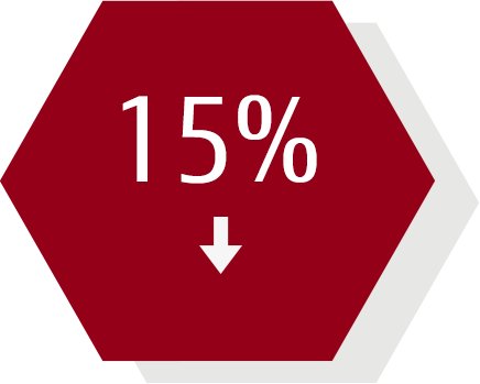Hexagon - 15% Hexagon - 15%