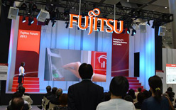 Fujitsu Forum 2013展場