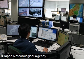 Picture: Forecast operations room