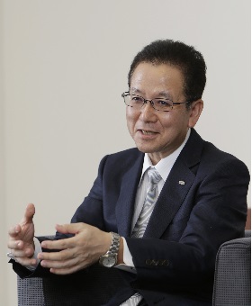 Picture: Fujitsu Limited President and Representative Director Tatsuya Tanaka