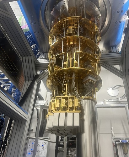 圖1:全新開發的256量子位元超導量子電腦