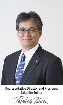 Representative Director and President Takahito Tokita