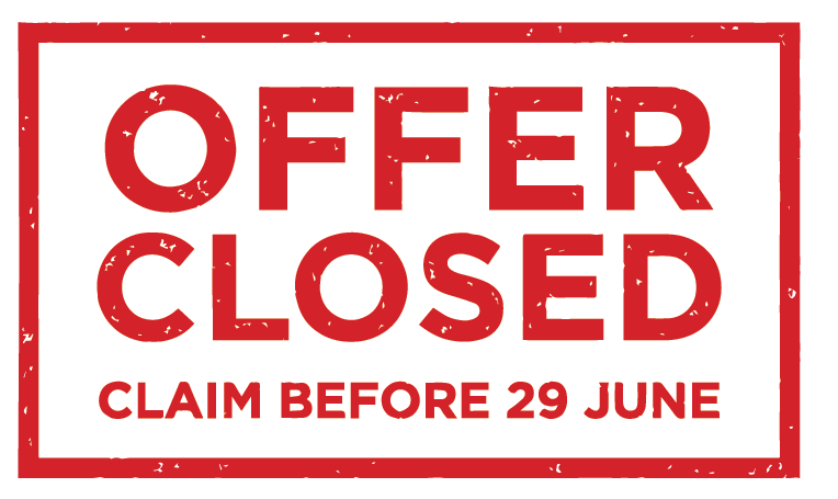 GIG5 Consumables Promo Offer Closed EN