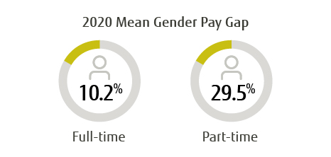 2020 Mean Gender Pay Gap