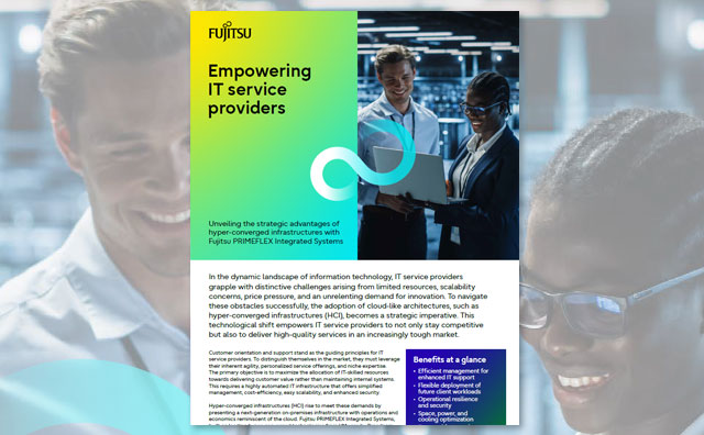 Discover the strategic advantages of hyper-converged infrastructures with Fujitsu PRIMEFLEX Integrated Systems