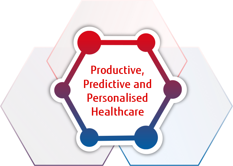 Productive Predictive and Personalised Healthcare