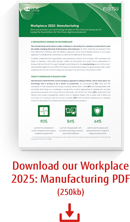 Workplace 2025: Manufacturing report download