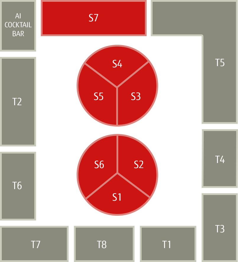 Demo center floor plan