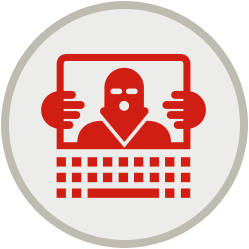 cyber-attack icon