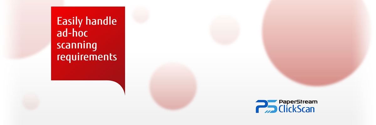 Header Image PaperStream ClickScan 