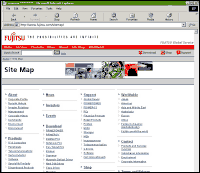 lists of links as a site map lists of links as a site map