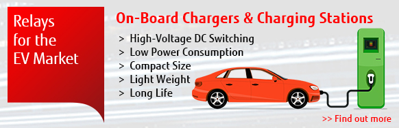 Fujitsu Relays for the EV market Fujitsu Relays for the EV market