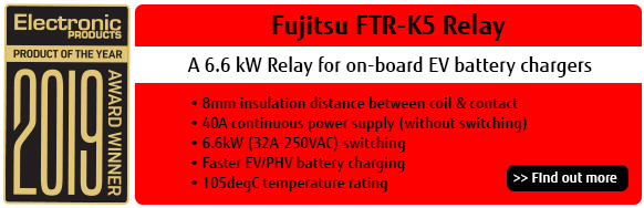 Fujitsu Relays for the EV market Fujitsu Relays for the EV market