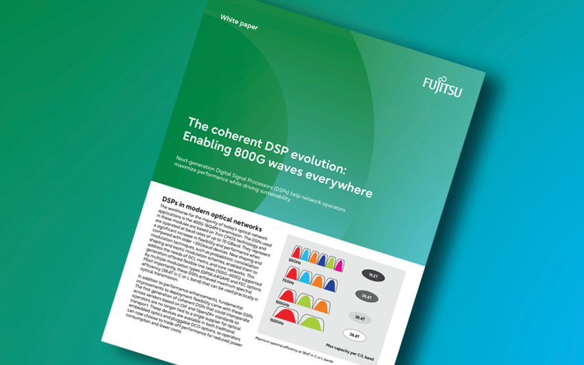 The coherent DSP evolution: enabling 800G waves everywhere