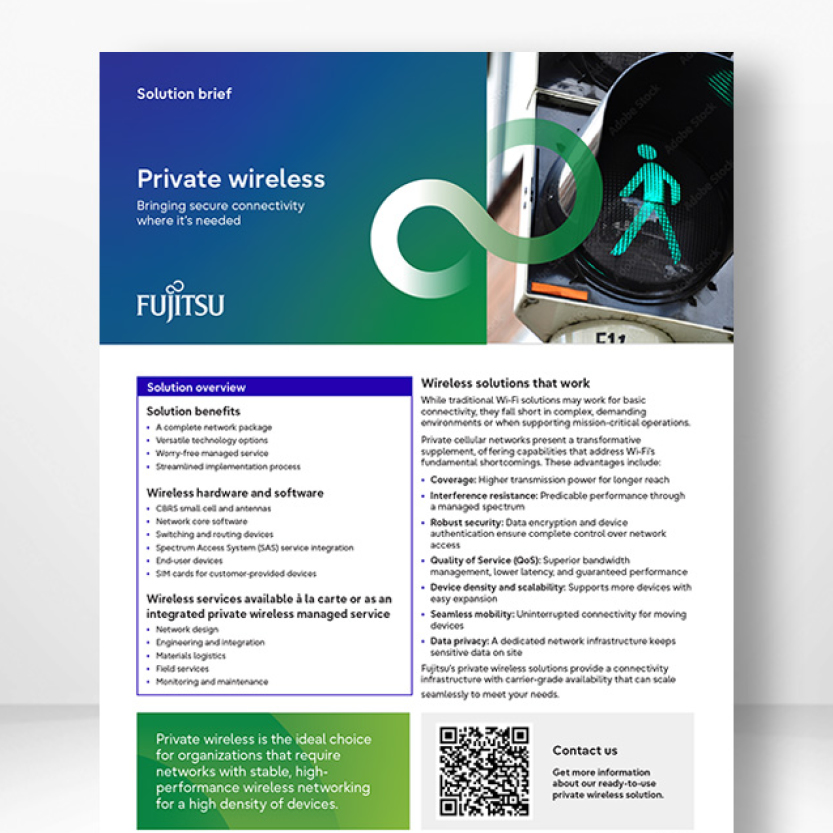Private wireless solution