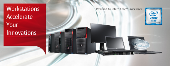 FUJITSU CELSIUS mobile, desktop and rack workstations